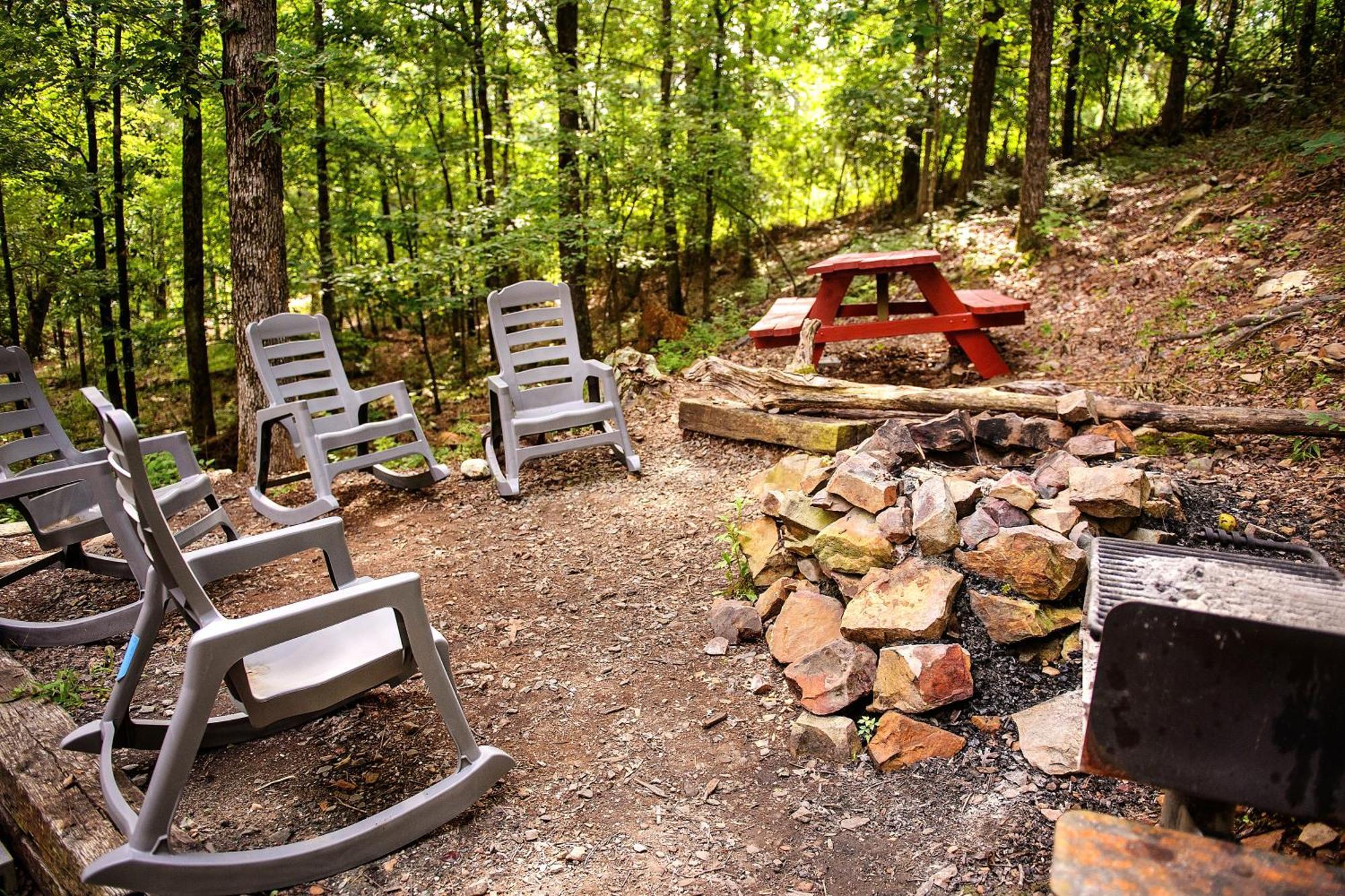 The Americana - Parker Creek Bend Cabins Murfreesboro Exteriör bild
