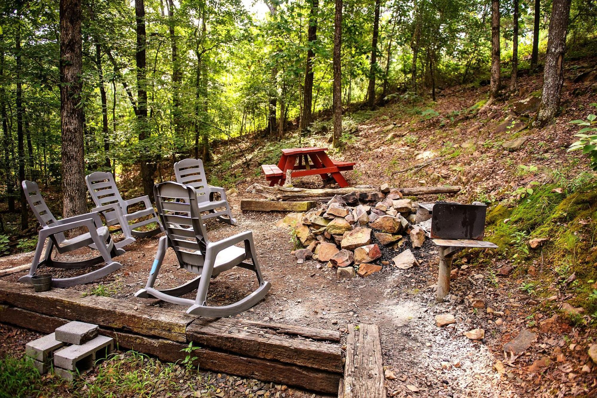 The Americana - Parker Creek Bend Cabins Murfreesboro Exteriör bild